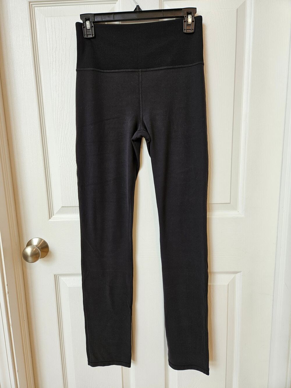 Athleta Black High Rise Leggings Womens Medium Yoga Workout Athletic Pants